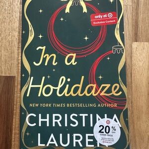 Christina - In a Holidaze Festive Green and Gold Book
